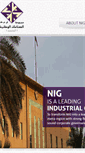 Mobile Screenshot of nig.com.kw