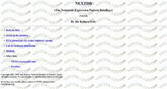 Desktop Screenshot of nematode.lab.nig.ac.jp