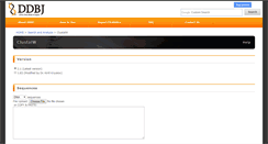 Desktop Screenshot of clustalw.ddbj.nig.ac.jp